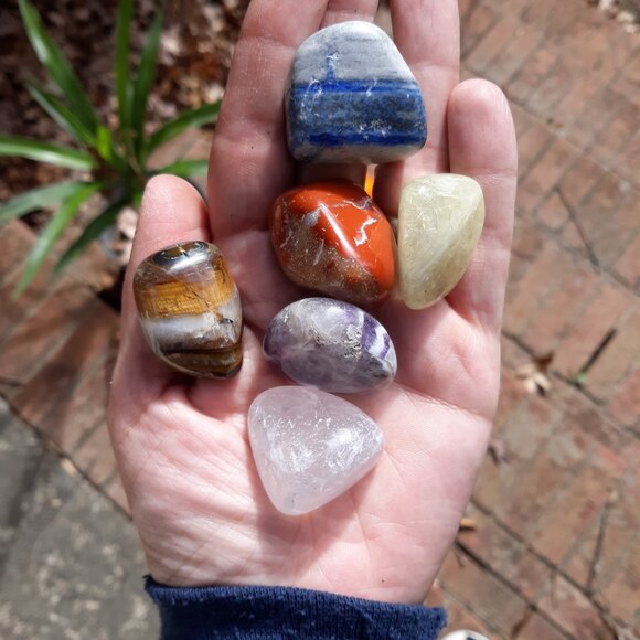 6 Chakra Stones, Healing Crystals Chakra Stones - Chakra Healing Gemstones - Picture 6 of 11